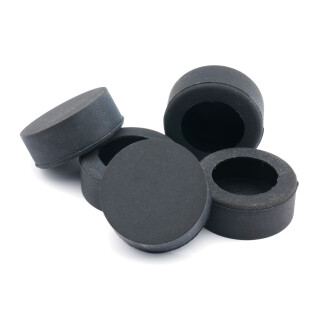 Rubber caps gummed case for Ø20 mm magnets and pot...