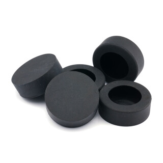 Rubber caps gummed case for Ø25 mm magnets and pot magnets