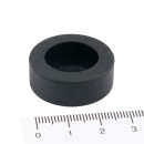 Rubber caps gummed case for Ø25 mm magnets and pot magnets