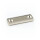 Neodymium flat pot magnets rectangular 45 x 13,5 x 5 mm with 2x counterbore