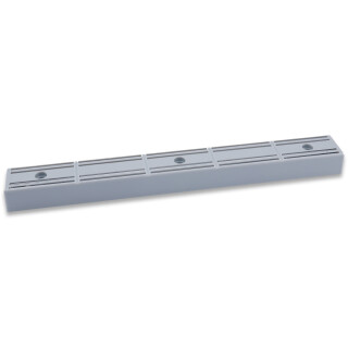 Magnet bar grey/silver incl. fastening material 35 cm