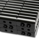 Neodymium magnets 30x10x5 with 2x bore counterbore North...