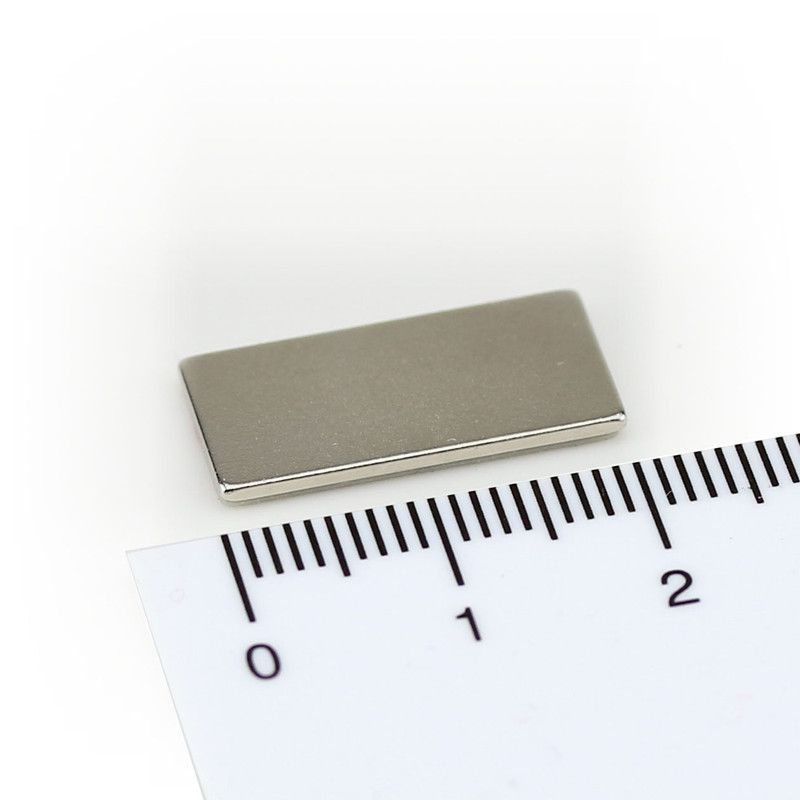 Neodym Magnete selbstklebend N42 20x10x1 mm NdFeB -1,8kg