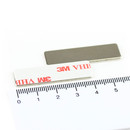 Neodymium Magnets 40x12x1 mm N40 - self-adhesive acrylic...