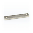 Neodymium flat pot magnets rectangular 80 x 13,5 x 5 mm...