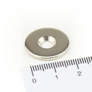 Metal plate for Screwing Ø20x2 mm