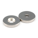 Neodymium magnets Ø19xØ4,5x3 mm with counterbore North NdFeB N45 - pull force 6 kg –