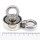 Neodymium Pot Fishing Magnet Ø48 mm Holding force ab. 80 kg 2 Eye hooks