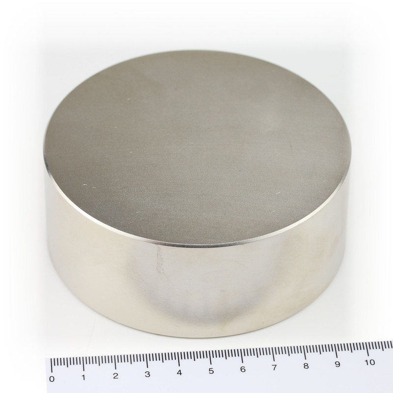 Neodym Magnete selbstklebend N40 Ø18x2 mm 2,5 kg Schwarz