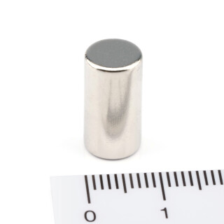 Neodym Magnete Ø8x15 mm NdFeB N52