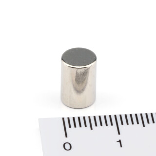 Neodym Magnete Ø7x10 mm NdFeB N45