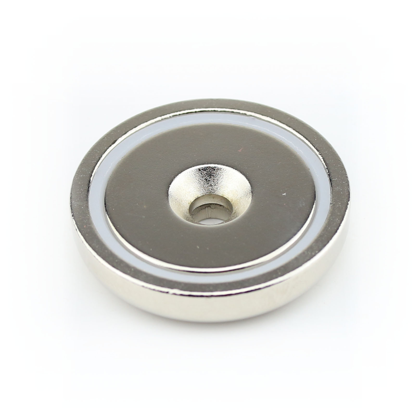 Neodym Magnet Gummiert Magnete mit Gewinde Bohrung Außengewinde bis 55KG  Stark